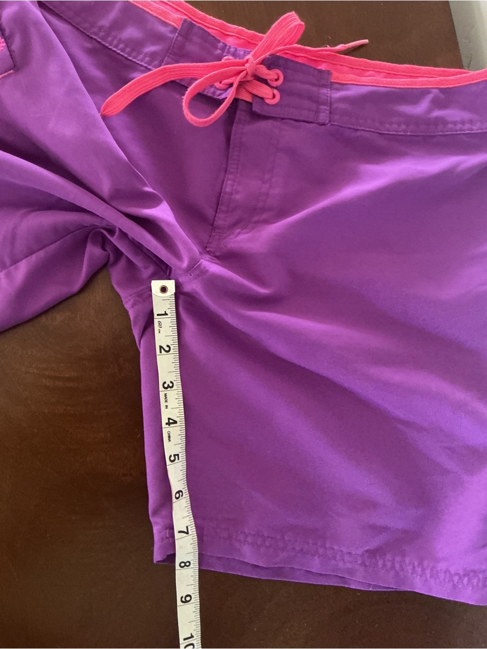 Body Glove women’s swim board shorts boardshorts size medium purple - Picture 3 of 5